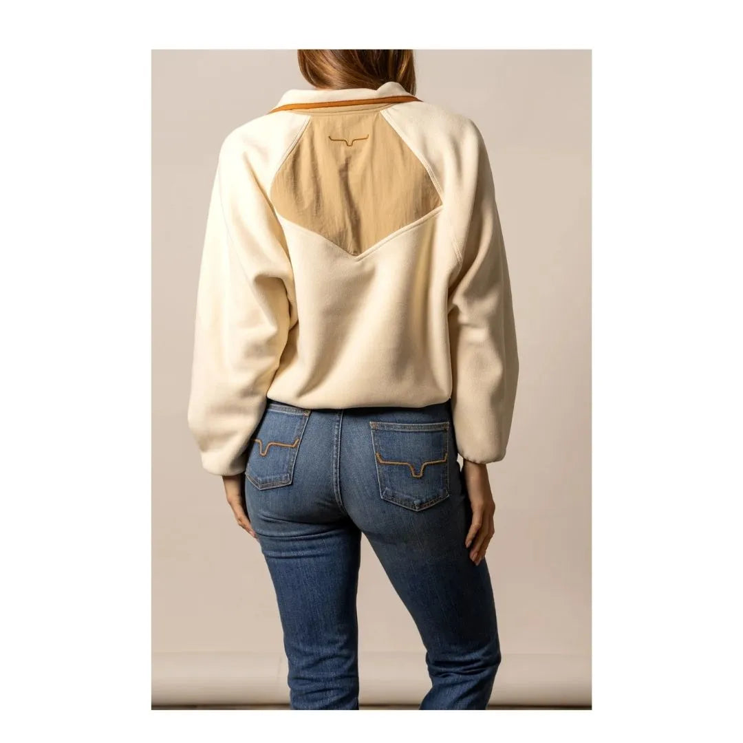 Kimes Ranch Women's Josie Fleece Cropped Long Sleeve Pullover