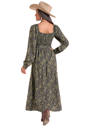 Panhandle Slim Women's Abstract Aztec Midi Dress