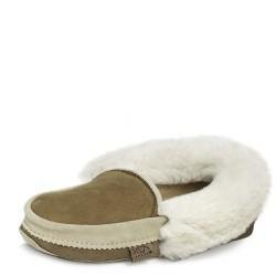Laurentian Chief Sheepskin Moccasin Slippers - Laurentian Chief
