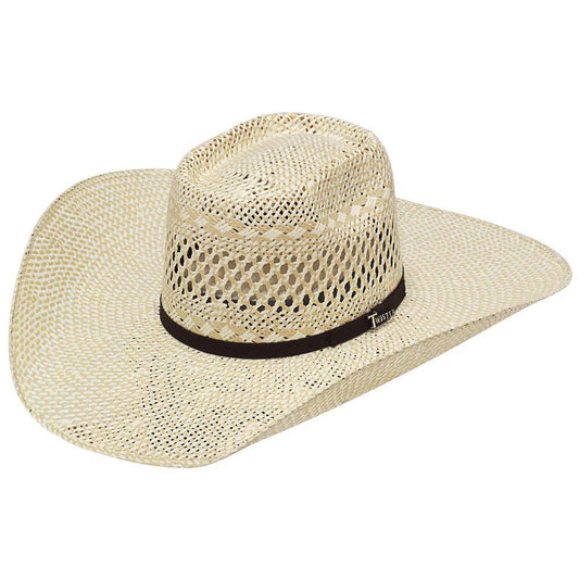 M&F Twister Bangora Unisex Ivory Straw Hat T71223