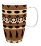 Nativo Wolf Print Ceramic 600ML Mug With Lid - Nativo