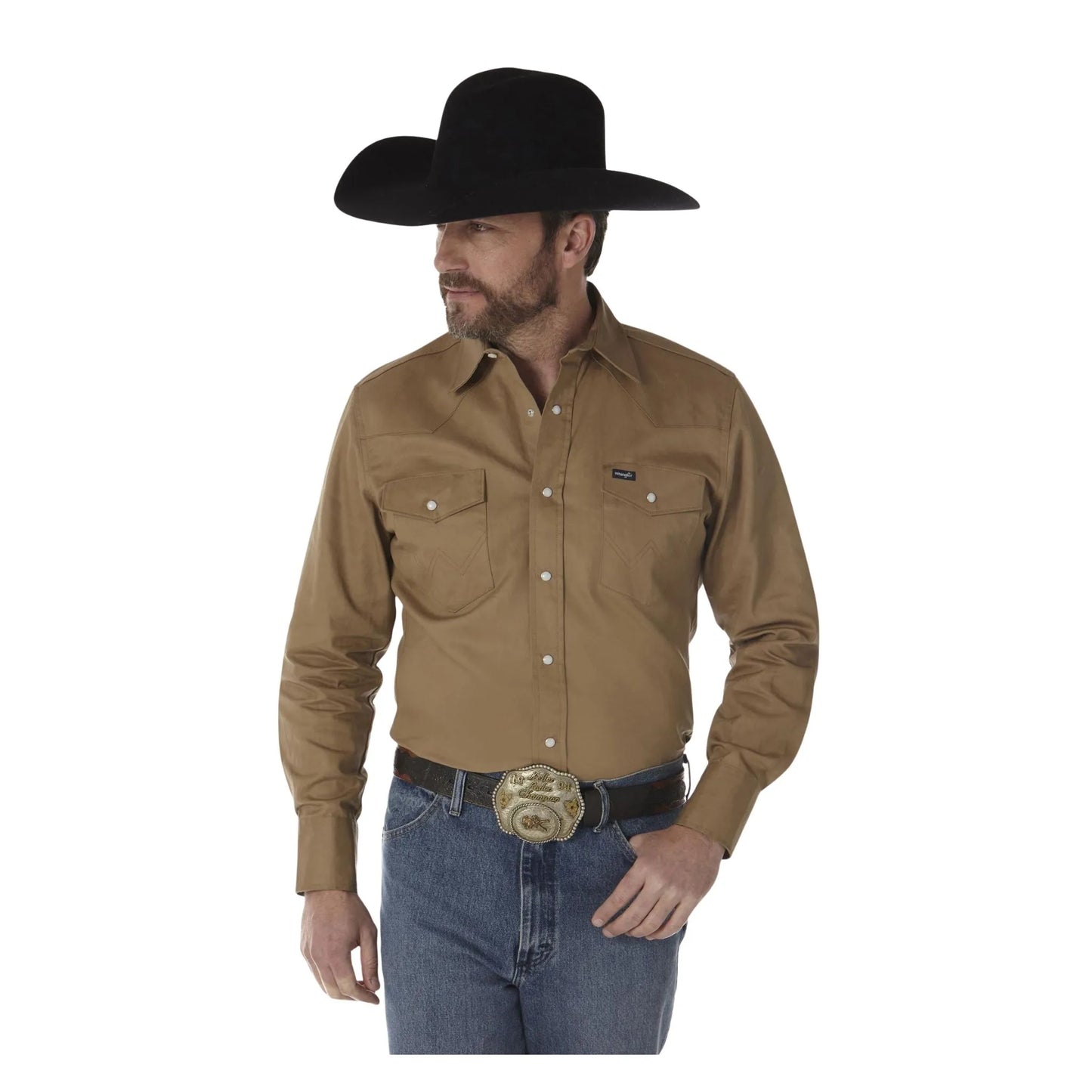 Mens Authentic Cowboy Cut Work Shirt - Rawhide weis-western-wear