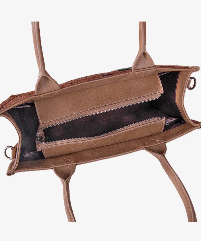 Montana West Trinity Ranch Tooled Concealed Carry Tote