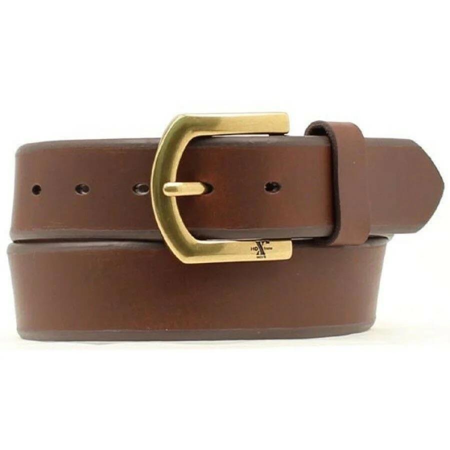 Nocona Men's HD-Xtreme Brown Leather Belt - Nocona