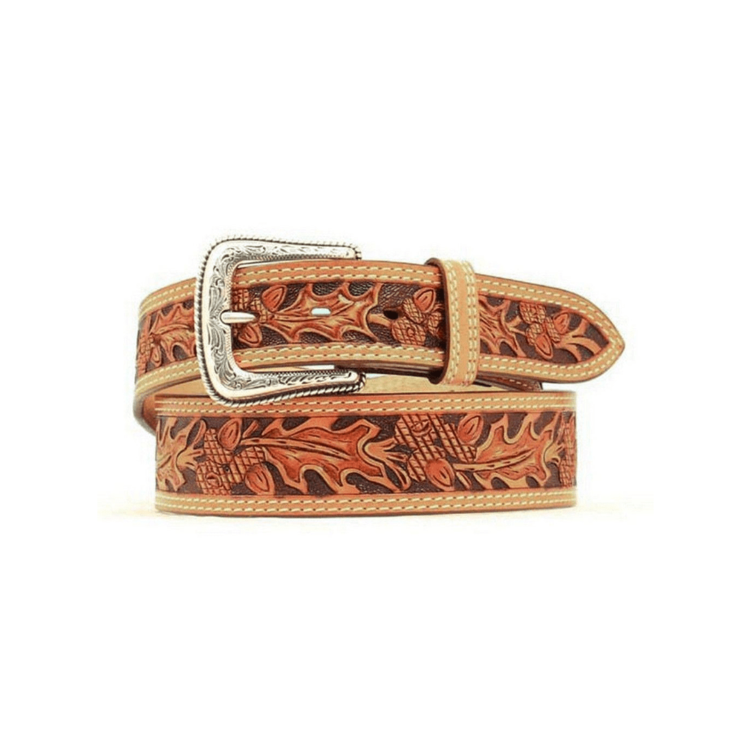Nocona Men's Hand Tooled Belt - Nocona