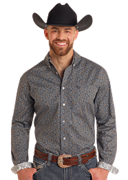 Panhandle Slim Men's 2 Pocket Snap Shirt