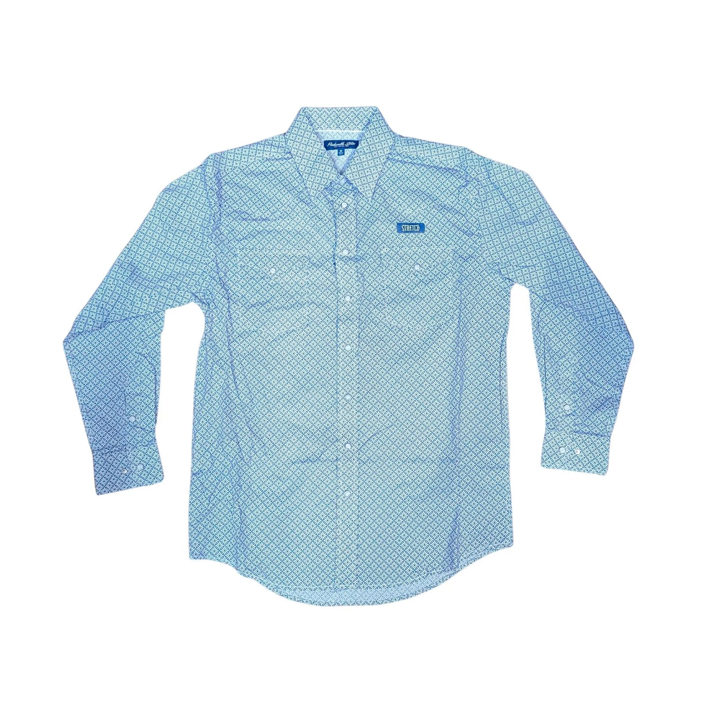 Panhandle Slim Men's Long sleeves 2 pocket Snap weis-western-wear