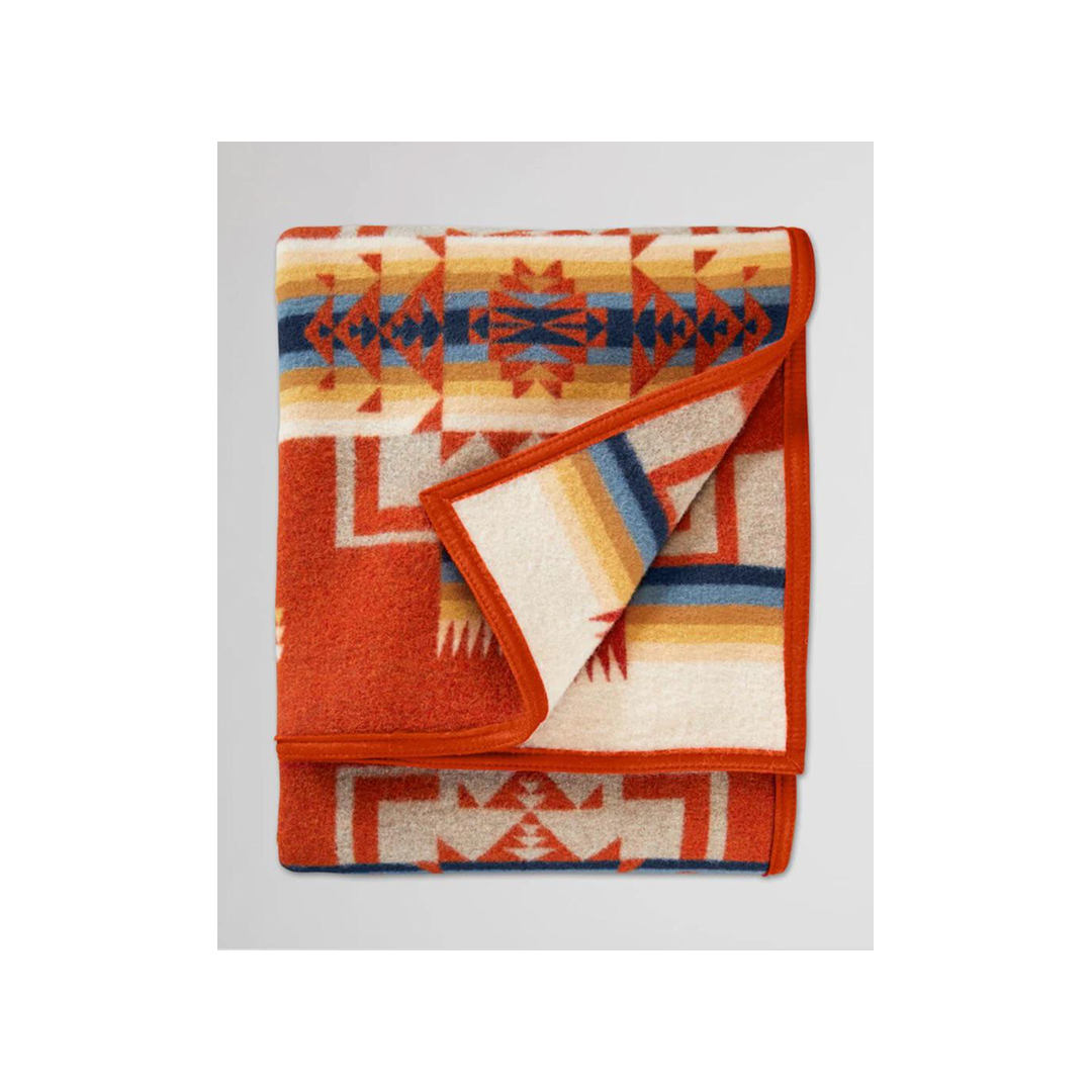 Pendleton Chief Joseph Blanket In Chili Twin Size