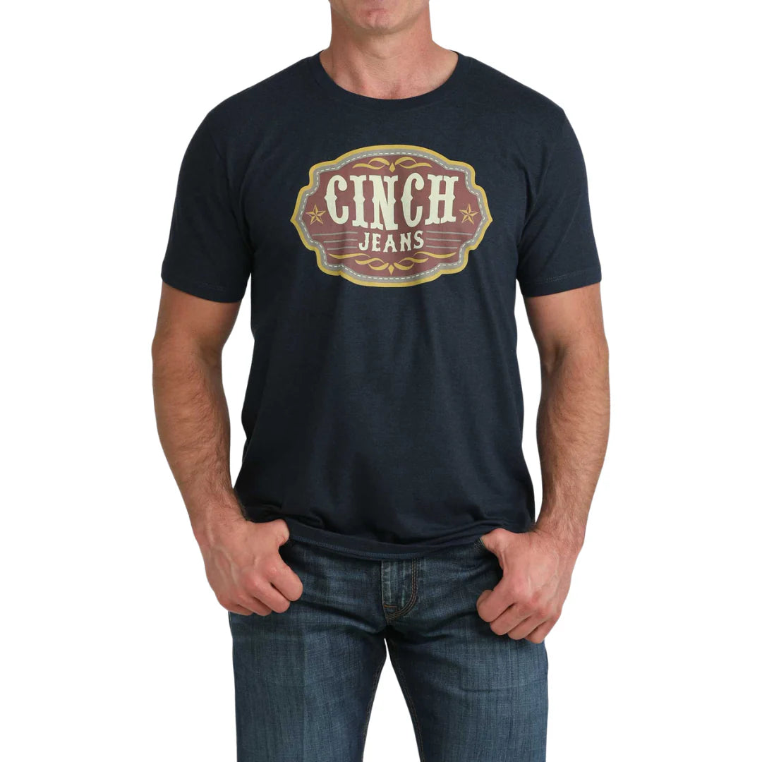 Cinch Men's Navy Blue Logo Graphic T-Shirt weis-western-wear