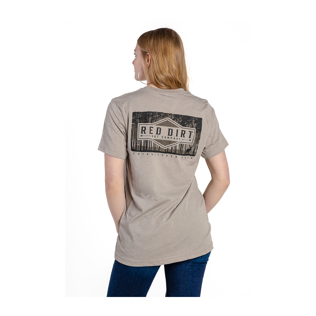 Red Dirt Hat Co Unisex Stone Forest Scene Graphic T-Shirt