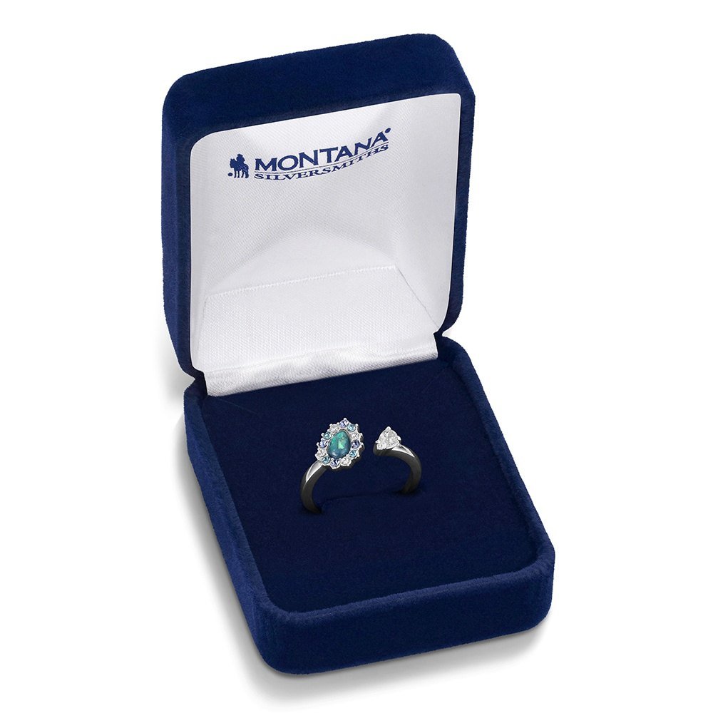 Montana silversmiths Northern Glow Opal Ring - Montana Silversmiths