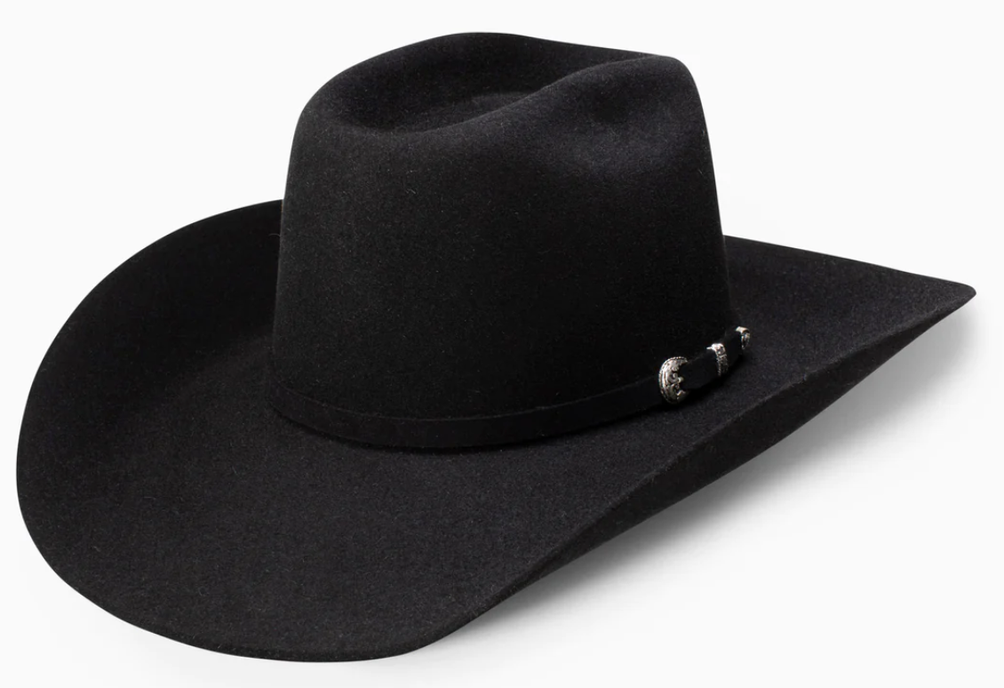 Resistol Cowboy Hat Fur Felt 4-5/8" Crown, 4-1/4" Brim Cody Johnson The SP
