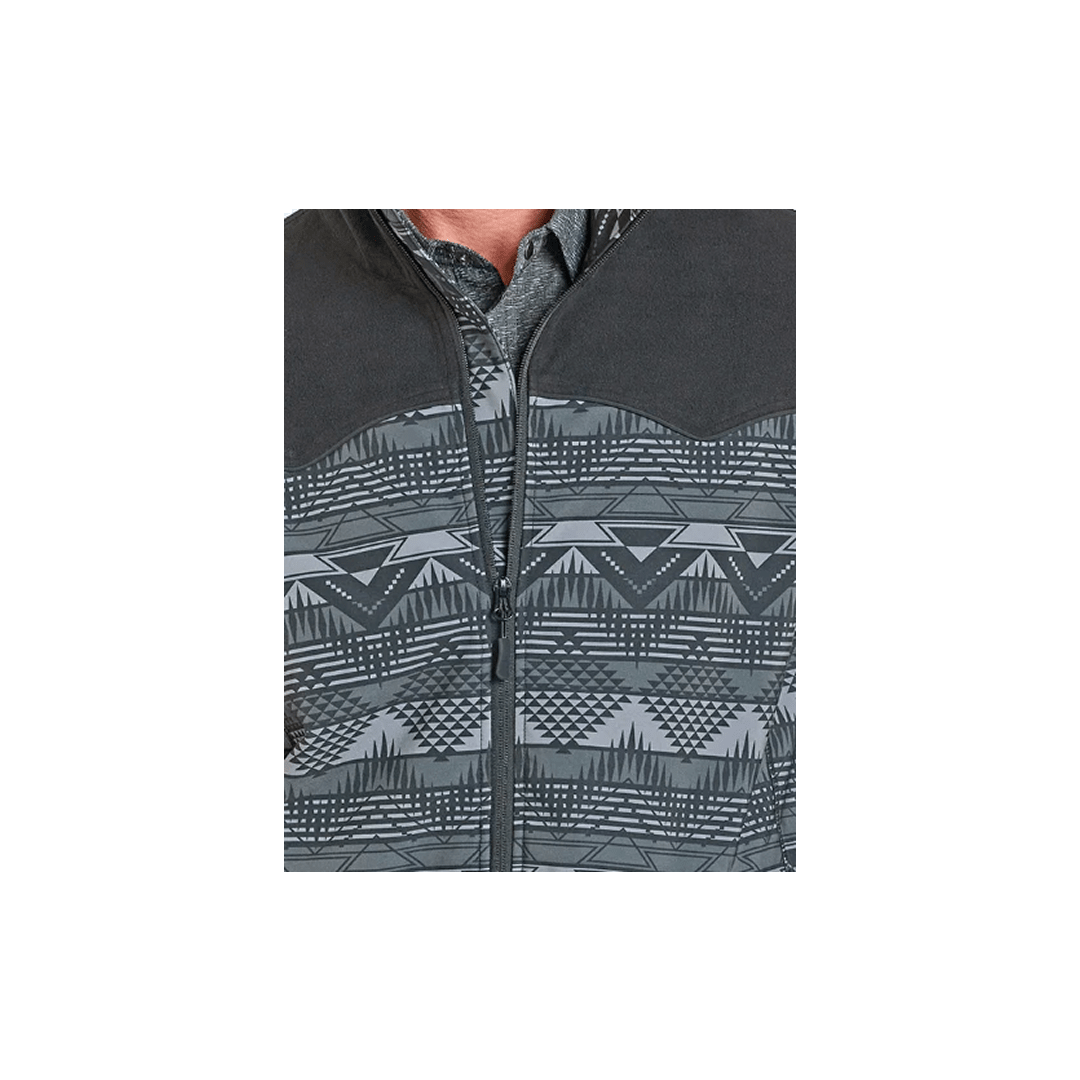 Rock & Roll Printed Soft Shell Vest – Men's