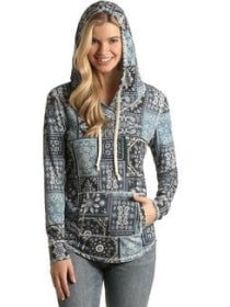 Rock & Roll Women’s Drawstring Hoodie- Clearance