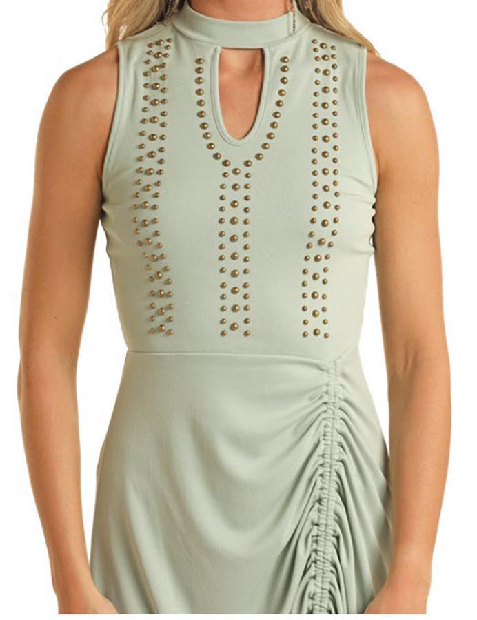 Rock & Roll Women's Ribbed Maxi Dress BWD0R03295