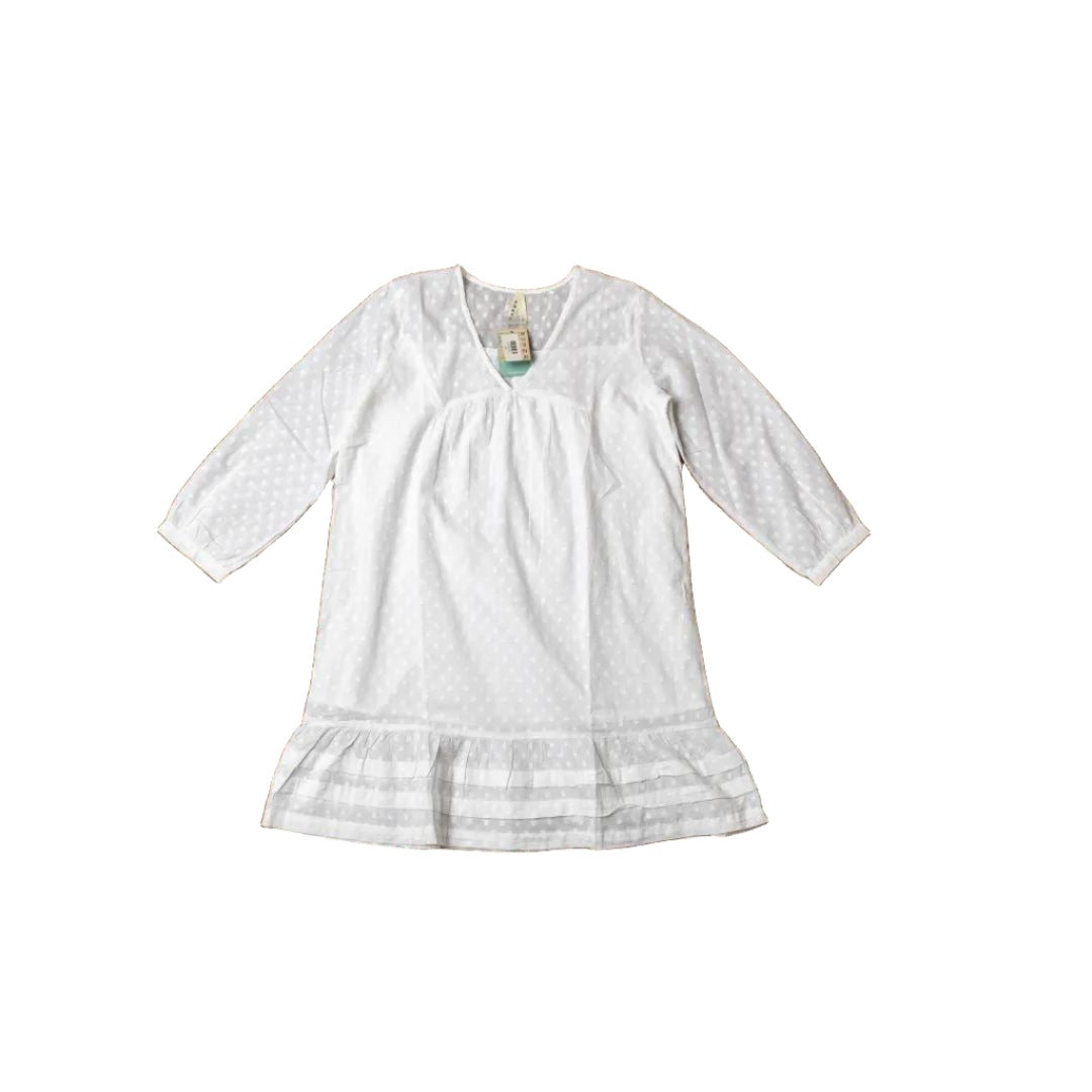 Roper Women's Swiss Dot Summer Dress White