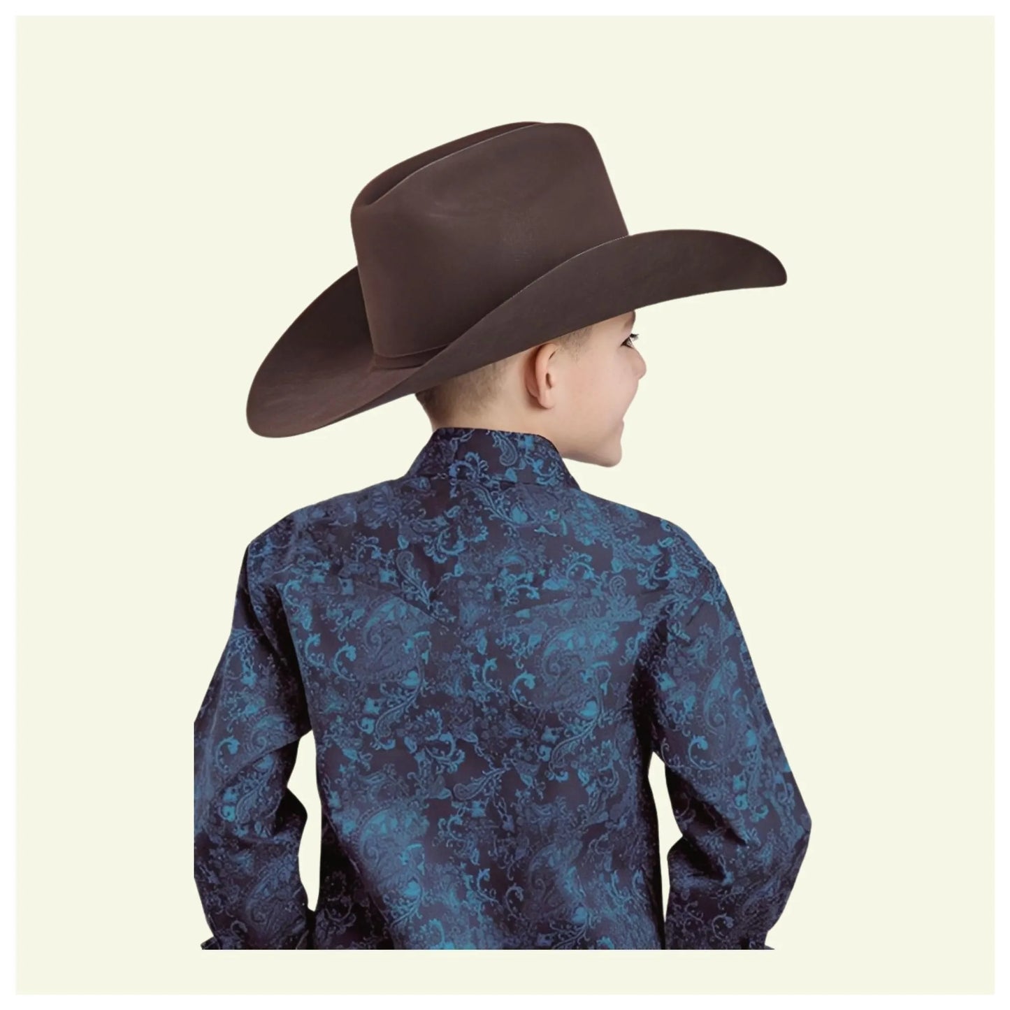 Roper Boy's Long Sleeve Western Shirt