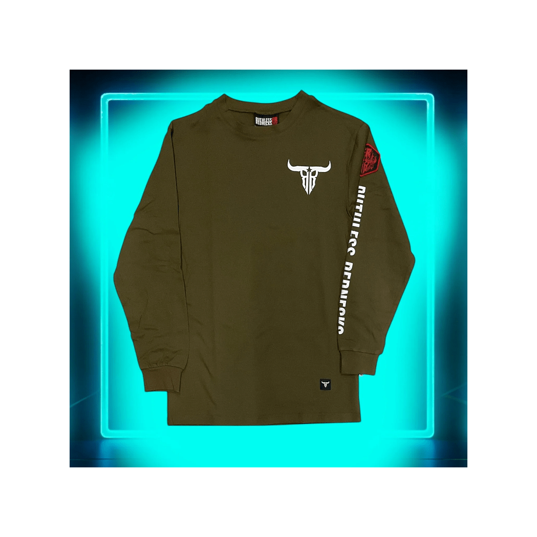 Ruthless Rednecks Men's Fire Resistant Long Sleeve Shirt "Support Your Local Dirt Bag" - Ruthless Rednecks