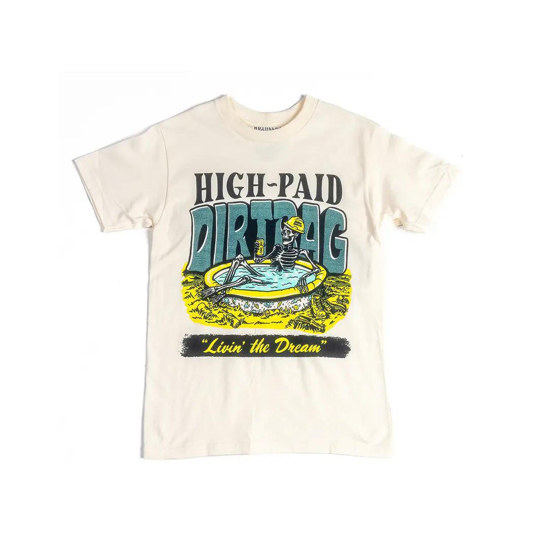 Ruthless Rednecks Men's HPDB Days Off T-Shirt Cream