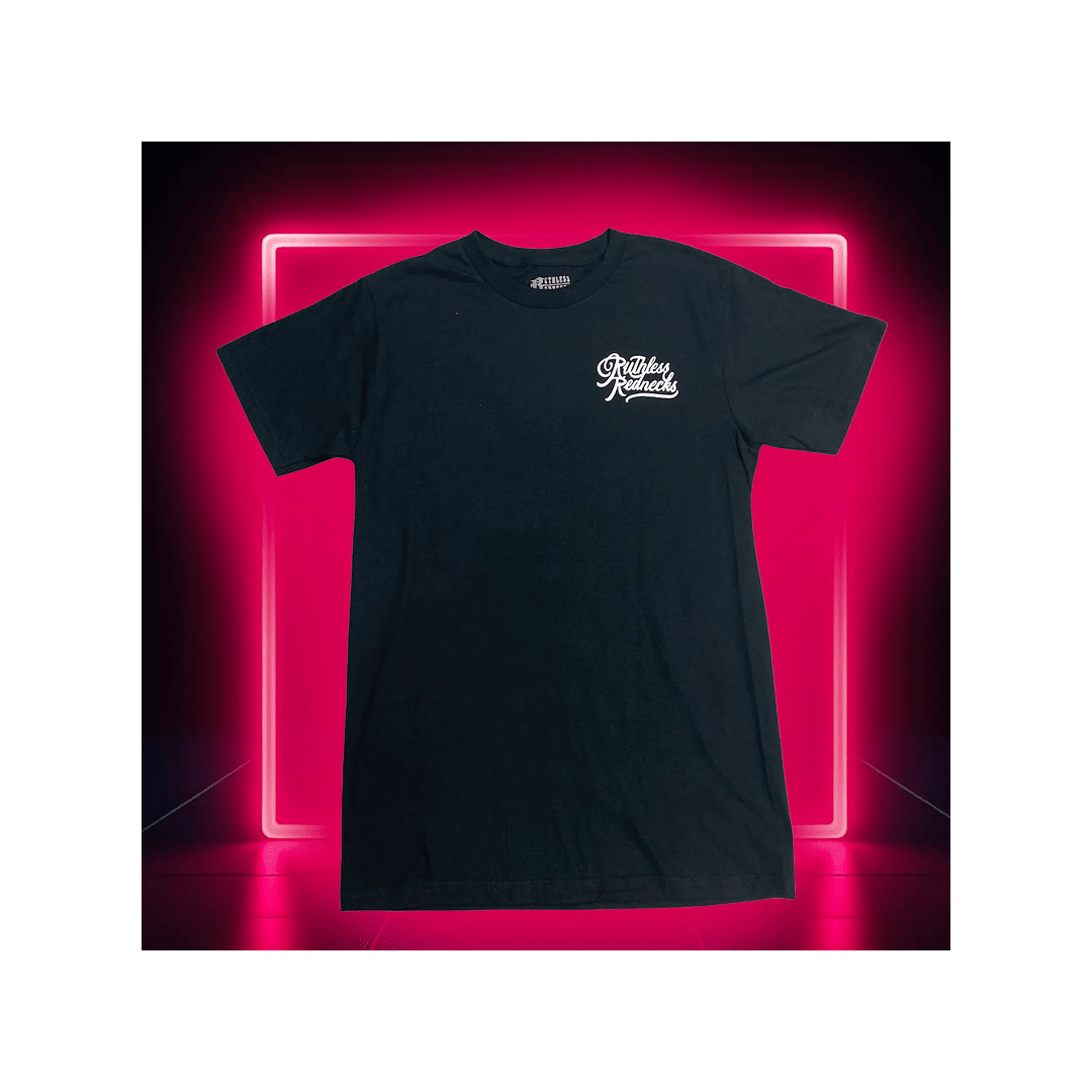 Ruthless Rednecks Whiskey Short Sleeve T-Shirt Black - Ruthless Rednecks