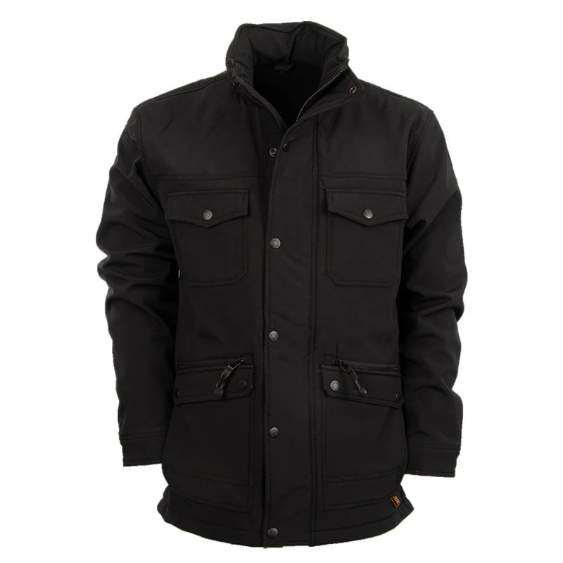 STS Ranchwear Boys Western Brazos Soft Shell Jacket Brown