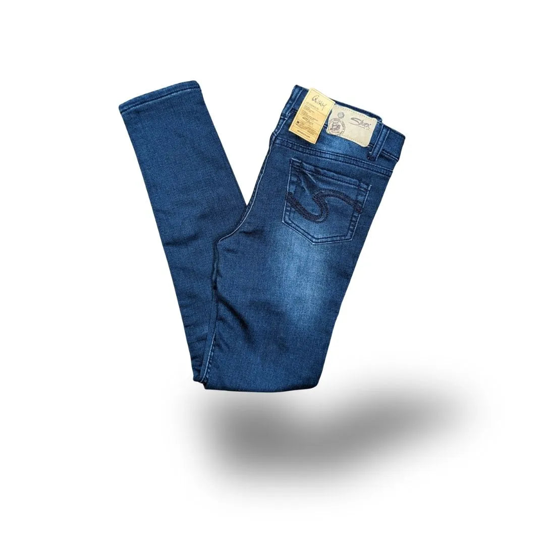 Silver Jeans Girls Amy Jegging Fit Skinny Jean-CLEARANCE