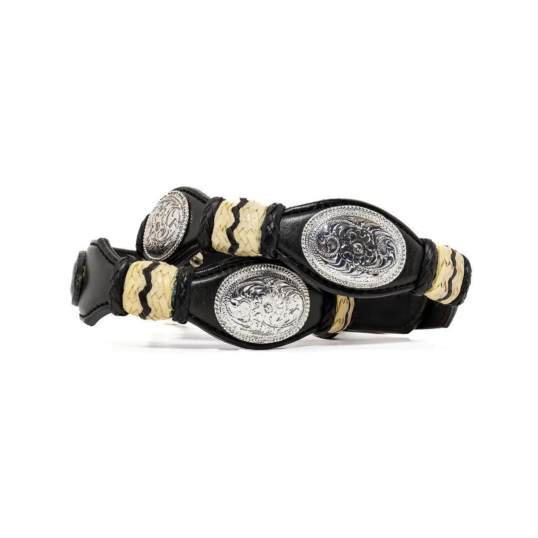 Tony Lama "Floral Concho" Ranger Belt