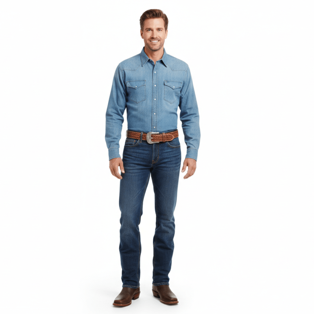 Twisted X Braided Western Belt - Twisted X