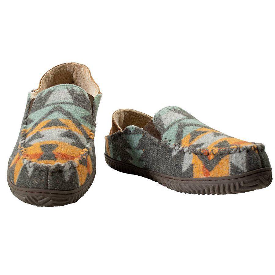 Twister Men's Charlie Moccasin Slipper - Multicolored - M&F Western Products