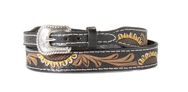 Twister Tooled Sunflowers Hatband