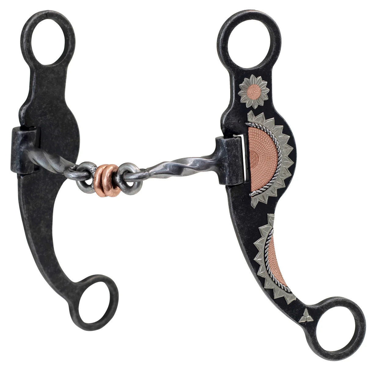 Partrade Metalab Sunflower Collection Slow Twist Bit w/ Dogbone weis-western-wear