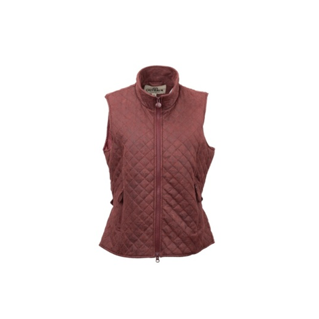 Outback Trading Co. Women's Wilona Rusty Burgundy Vest