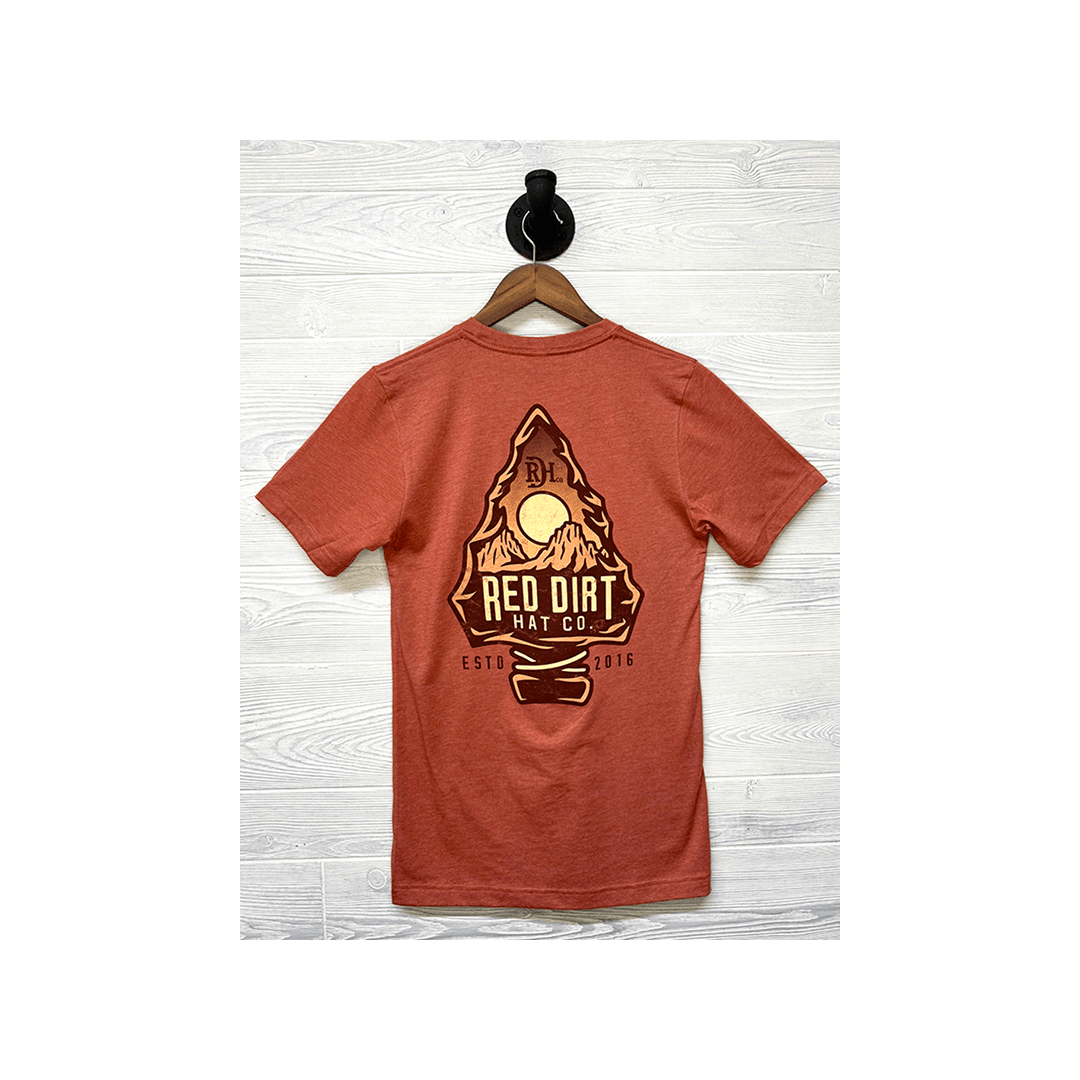 Red Dirt Hat Co Sunset Peak Short Sleeve T-Shirt - Red Dirt Hat Co