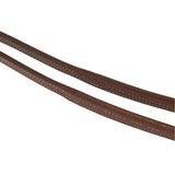 Weaver Leather STS Ranch Signature Tack Harness Leather Split Rein, Pineapple Knot, 8' - Weaver