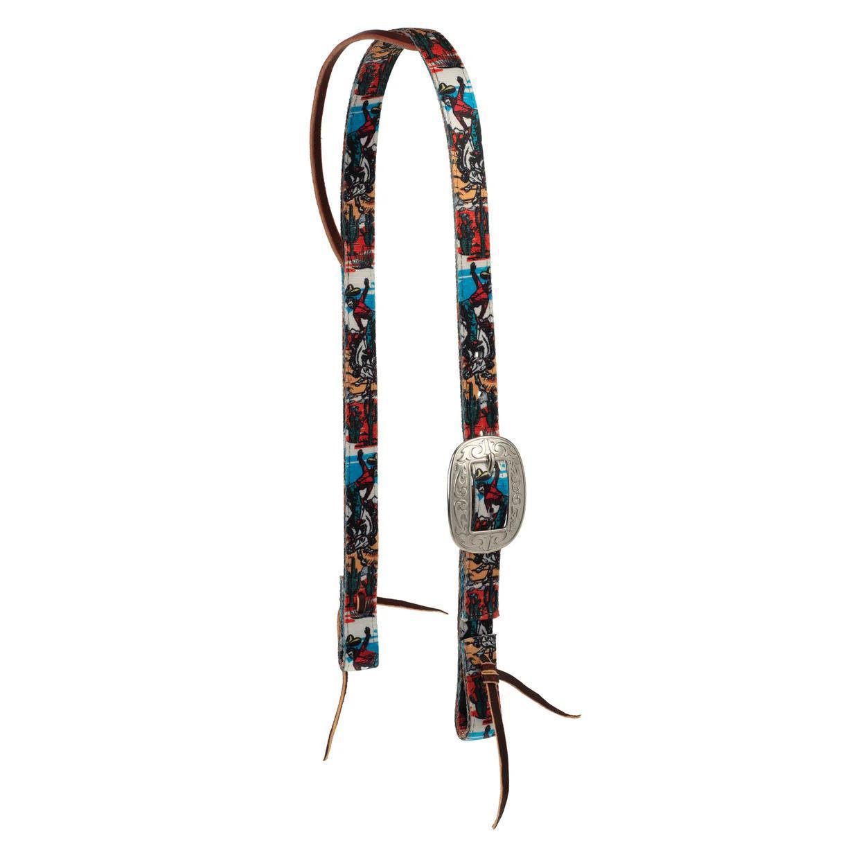 Weaver Patterned Poly Headstall - Weaver