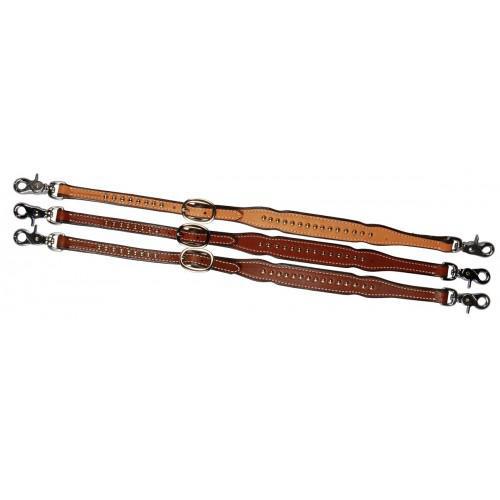 Western Rawhide Wither Strap, s.s. Dots