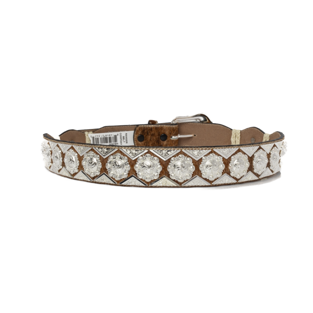 Women's Hair On Belt By Ranger Belt Company