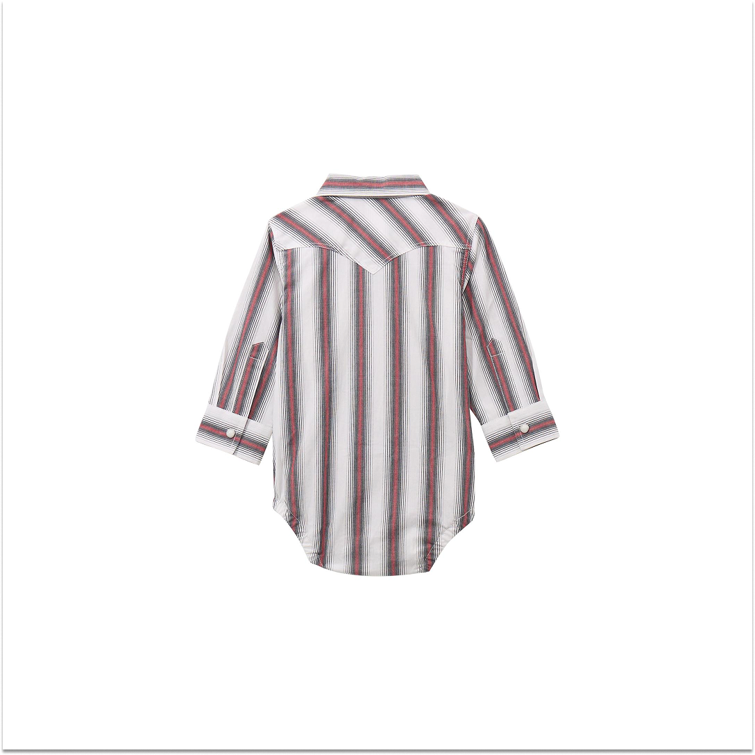 Wrangler Baby Boy's Onesie White Multi weis-western-wear