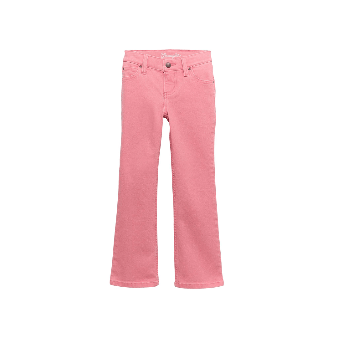 Wrangler Girl's Boot Cut Jeans Pink - Wrangler