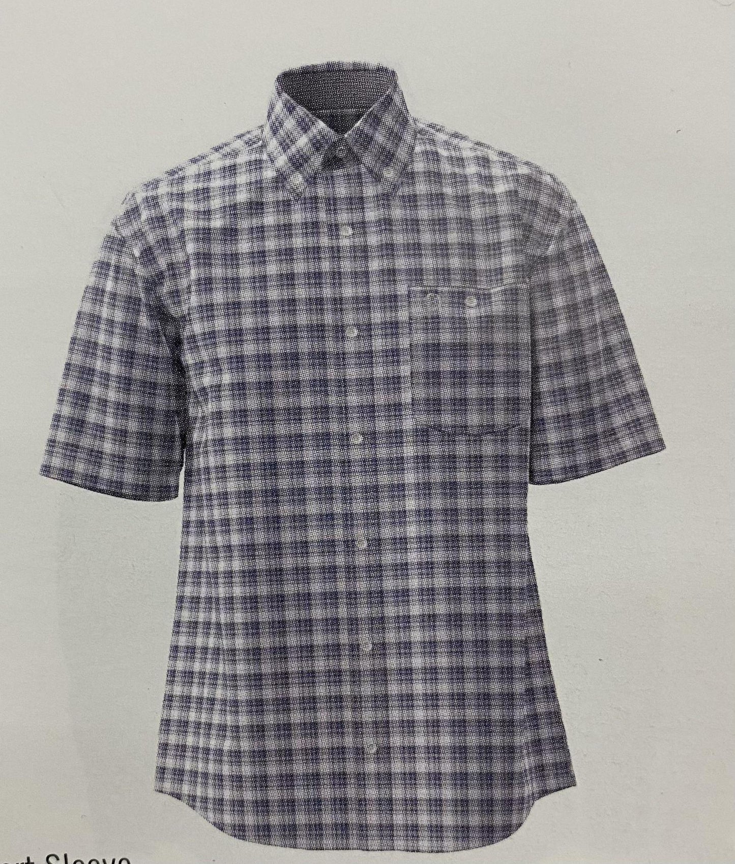 Wrangler Men's George Strait Button Down Short Sleeve Shirt