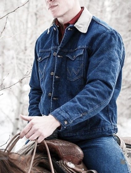 Wrangler Men's Jean Jacket Blanket Lined 74260PW/ 74270PW