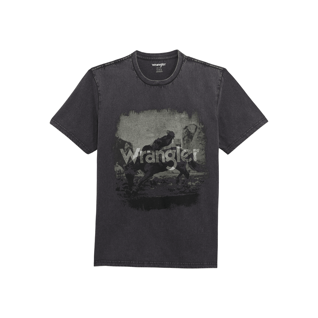Wrangler Men's Short Sleeves Graphic T-shirt Phantom -CLEARANCE - Wrangler