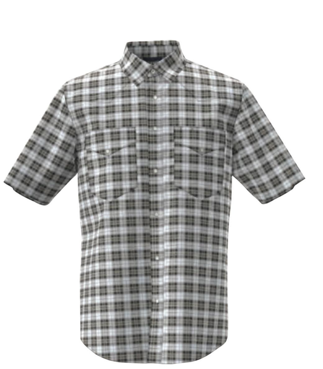 Wrangler Men's Wrinkle Resist Short Sleeve Shirt