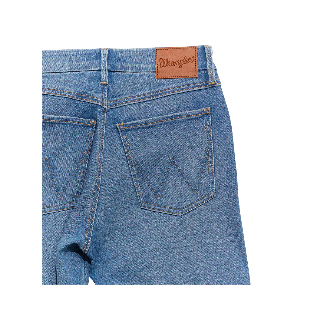 Wrangler Women's Bespoke High Rise Trouser Jean Bristol weis-western-wear