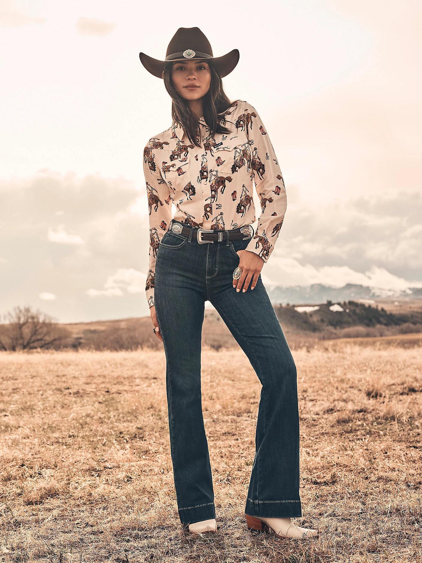 Wrangler Women's Bespoke High Rise Trouser Jean's weis-western-wear