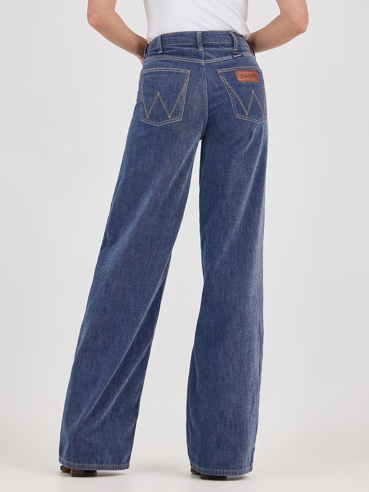 Wrangler Women's Retro Bailey Wide Leg Jean weis-western-wear