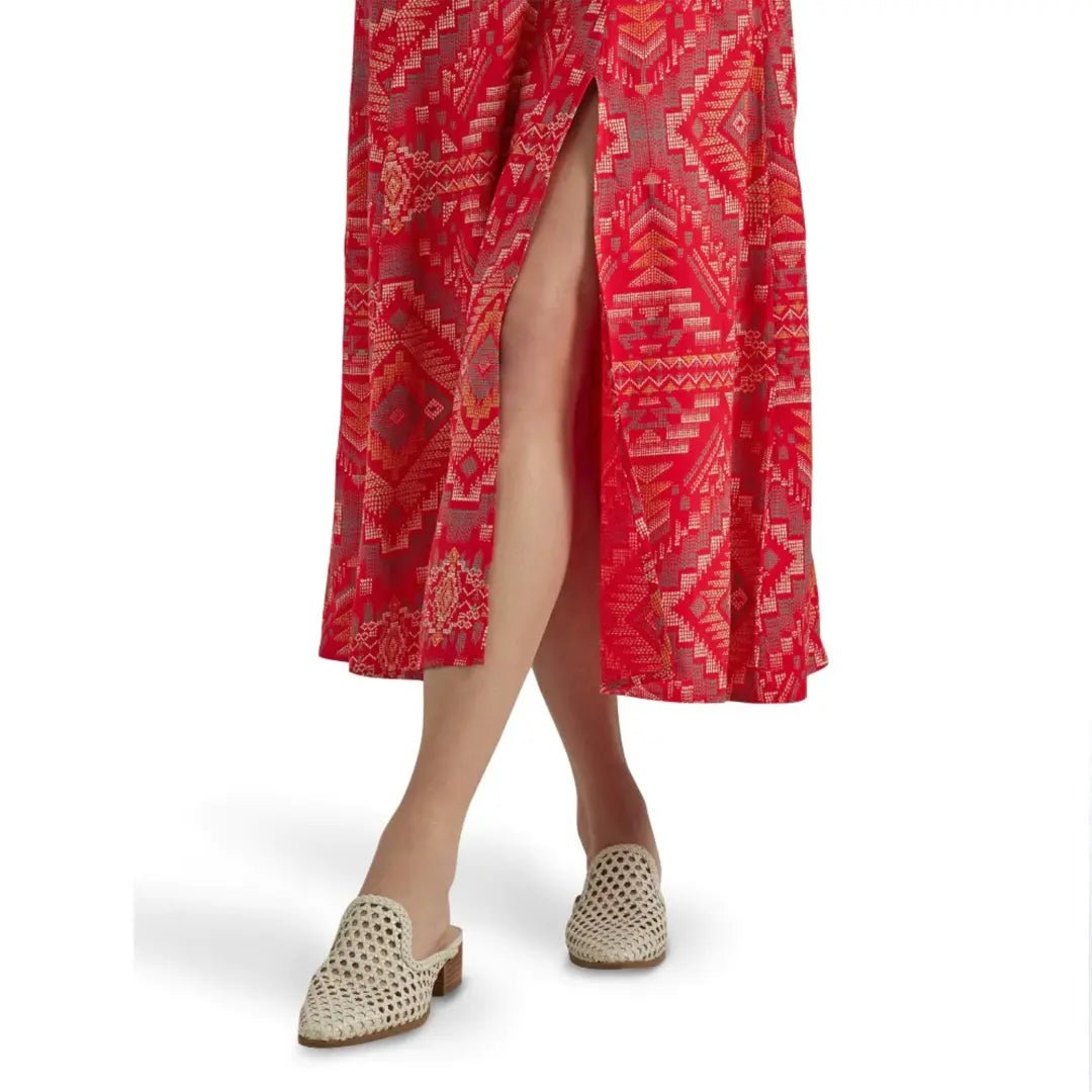 Wrangler Women's Sleeveless Aztec Print Dress 112347177 - Wrangler