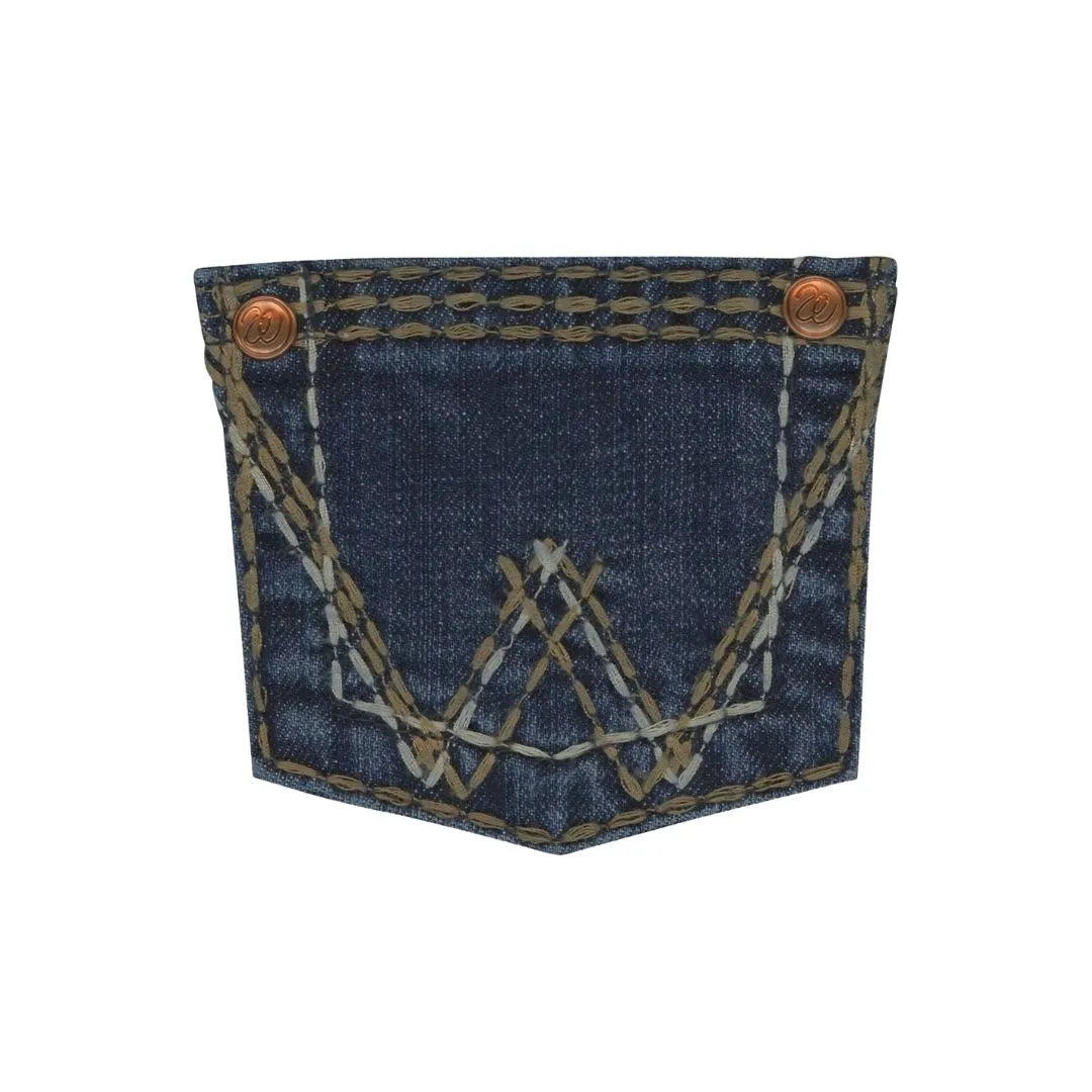 Wrangler Girl's Jeans Premium Patch Low Rise Boot Cut