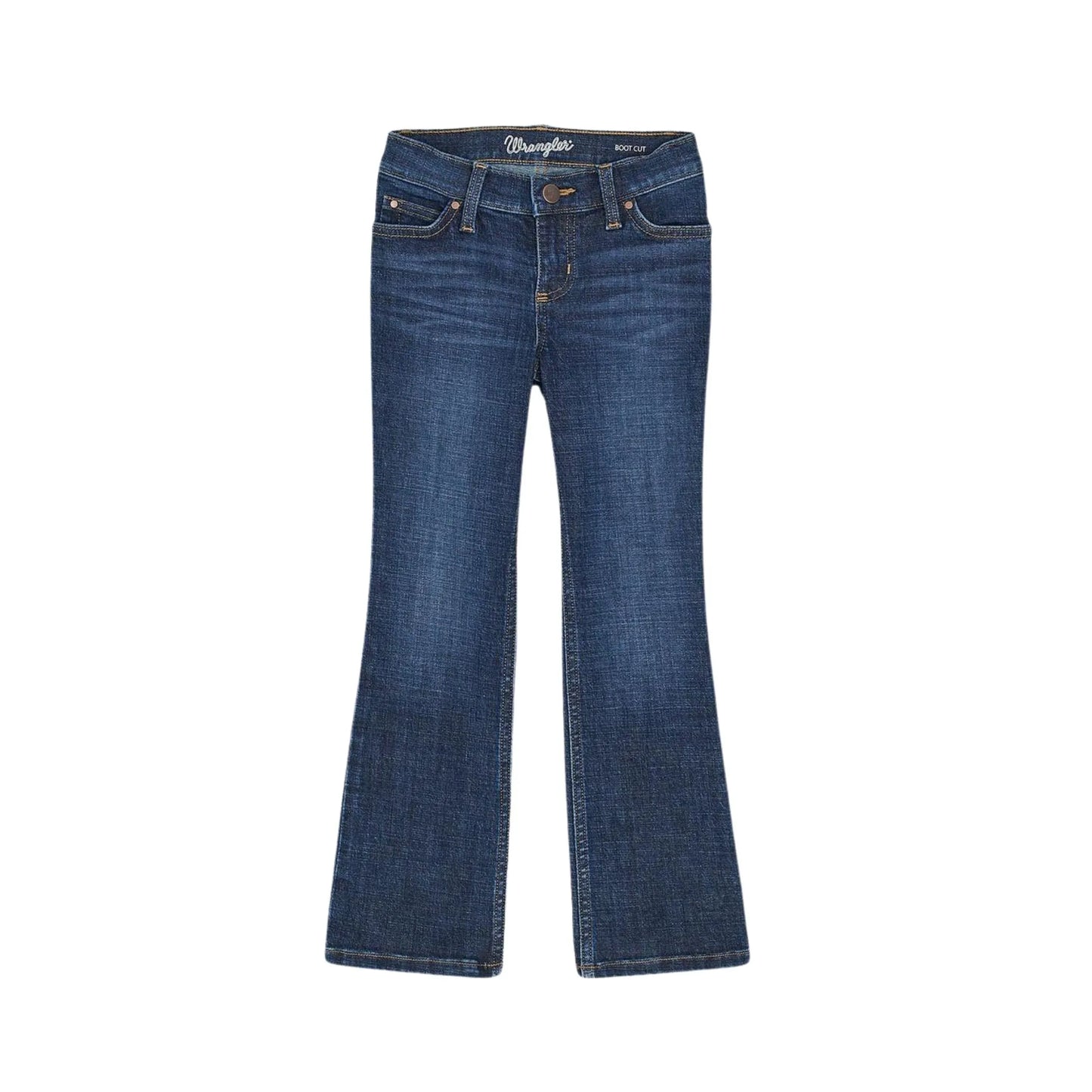 Wrangler Girls' Western Boot Cut Jeans in Ada