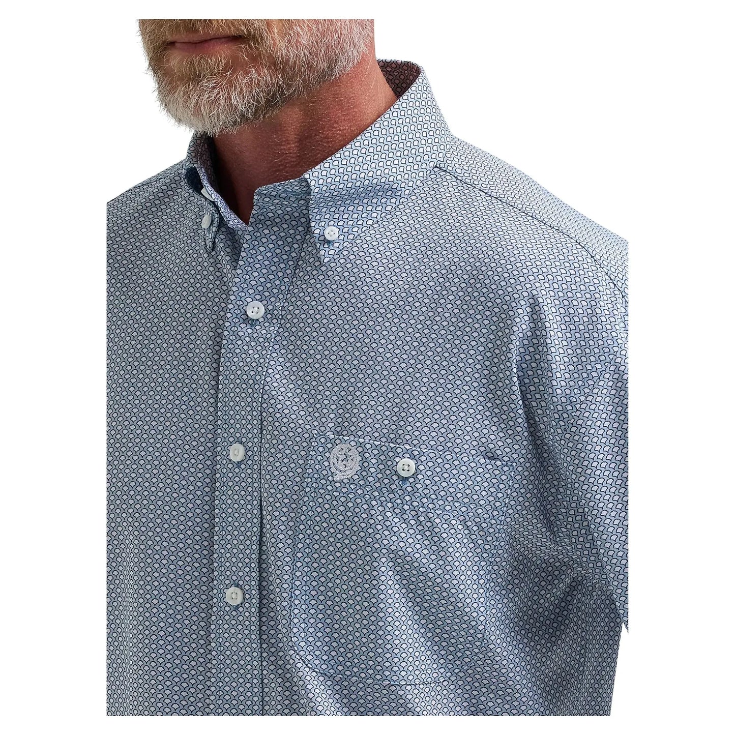 Wrangler Men's George Strait Performance Button Down Long sleeve shirt